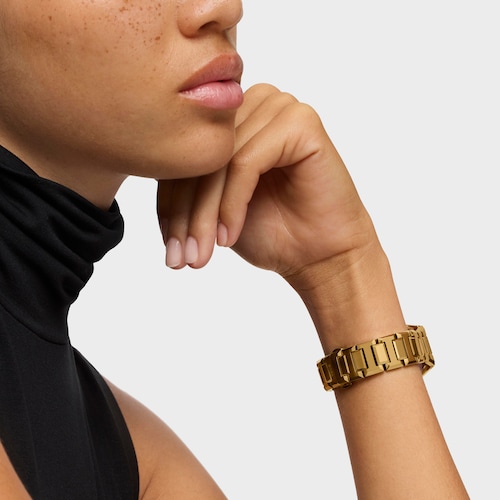 Reloj analógico con brazalete acero IPG dorado Karat