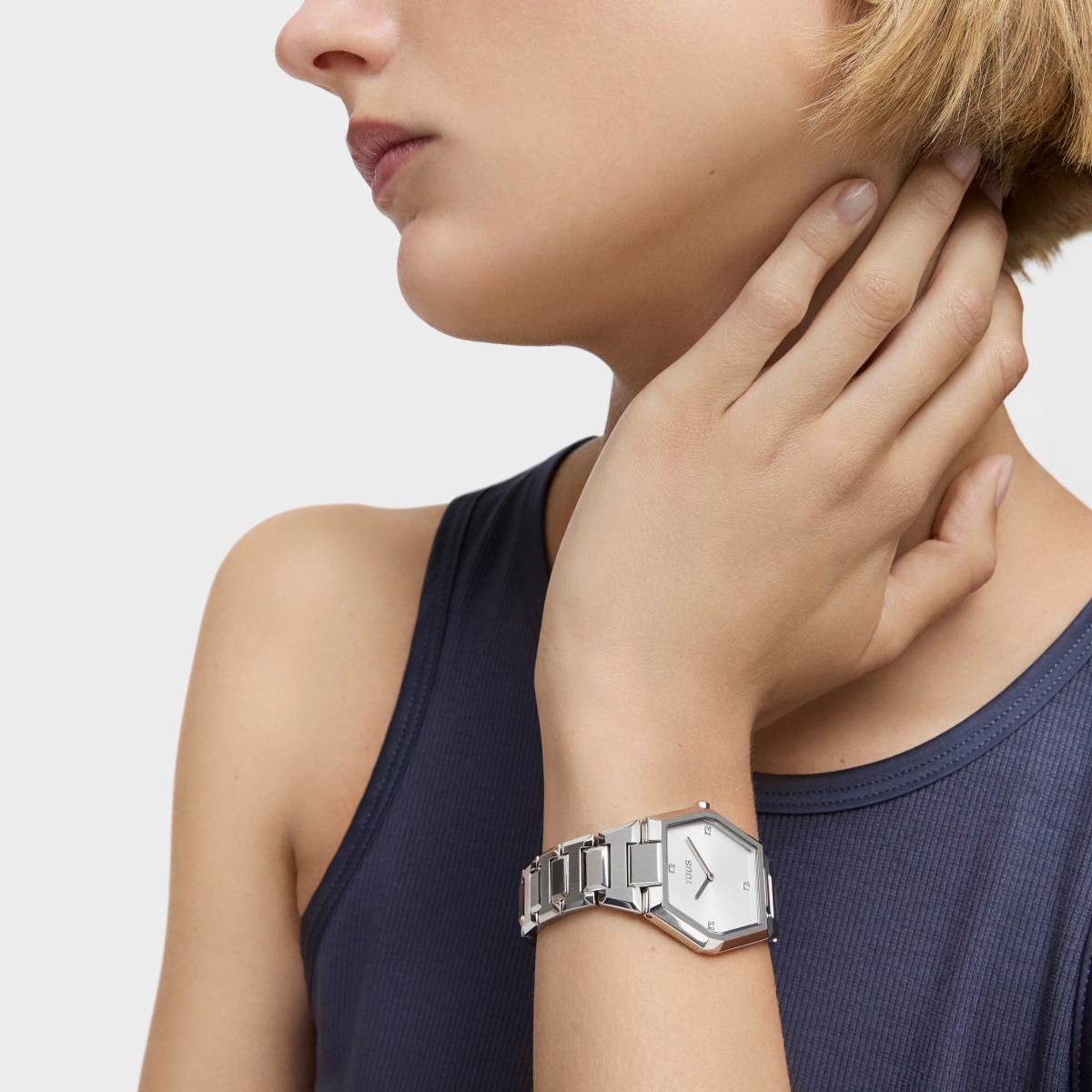 Analog Watch with aluminum bracelet Karat