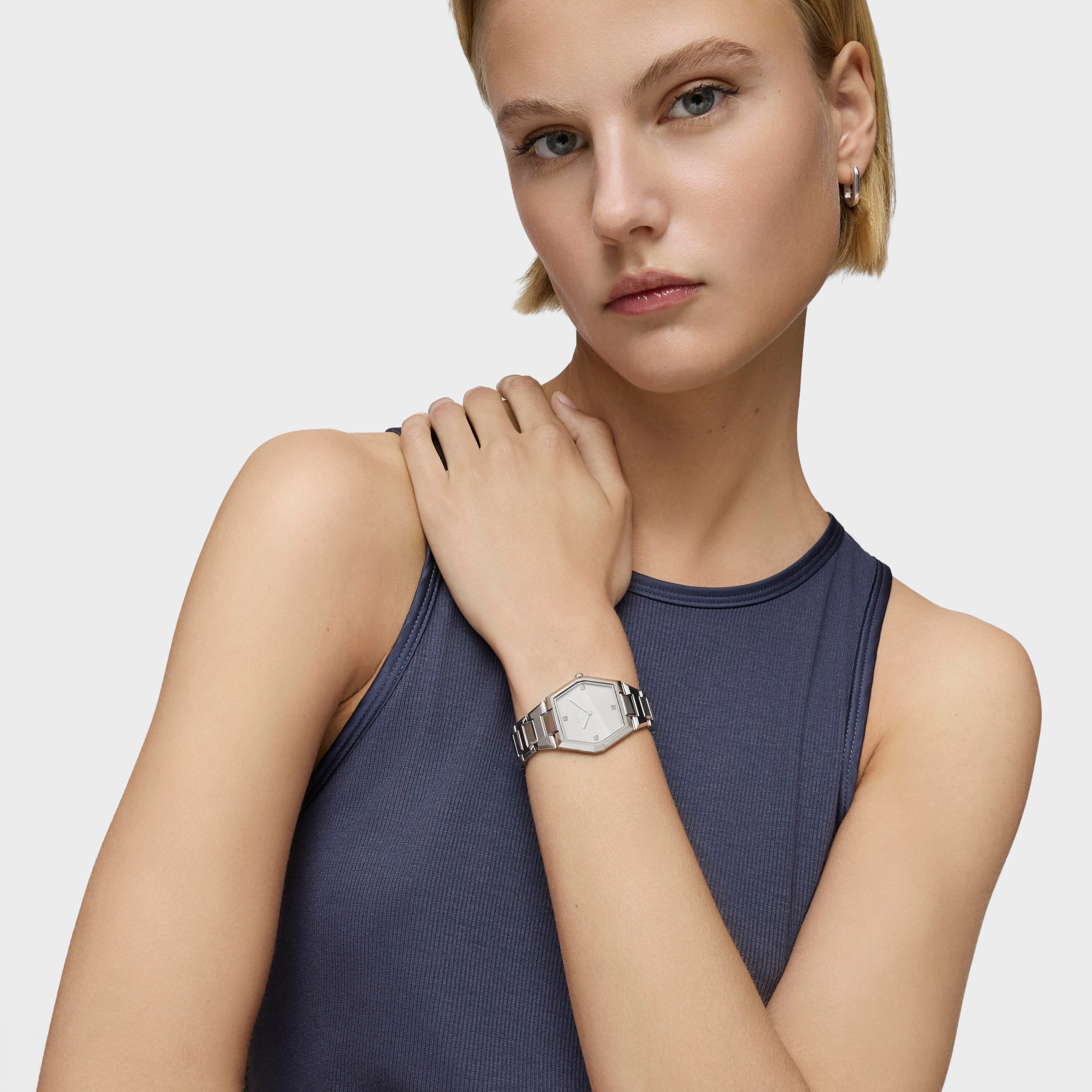 Analog Watch with aluminum bracelet Karat