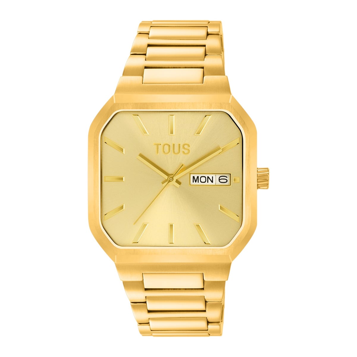 Tous - Reloj Analógico Con Brazalete Acero Ipg Dorado Lit - Único