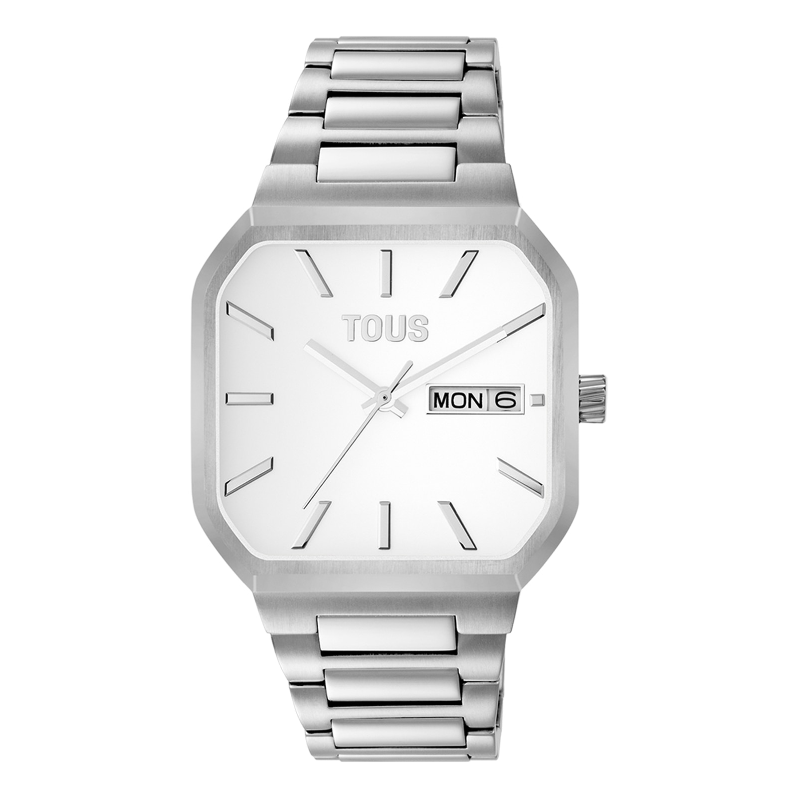 Analog Watch with aluminum bracelet Lit