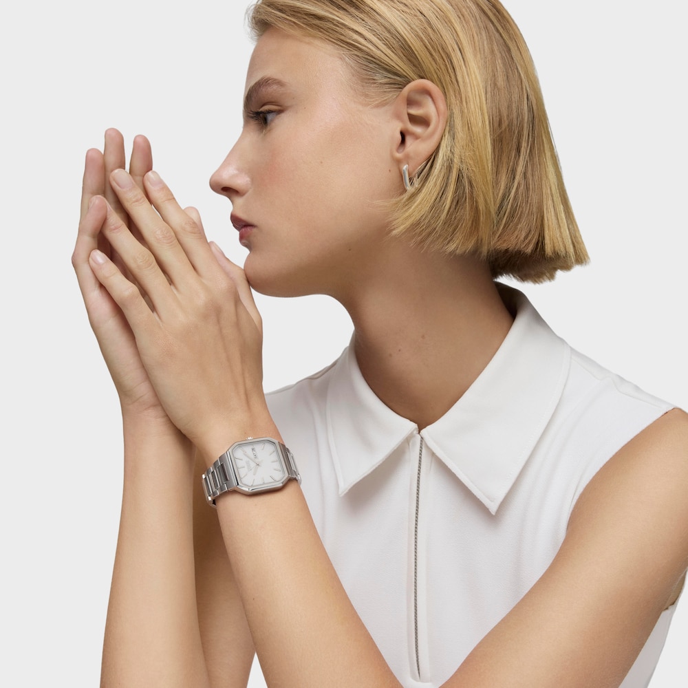 Analog Watch with aluminum bracelet Lit