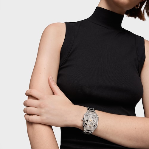 Automatic analog Watch with steel bracelet D-Bear Now