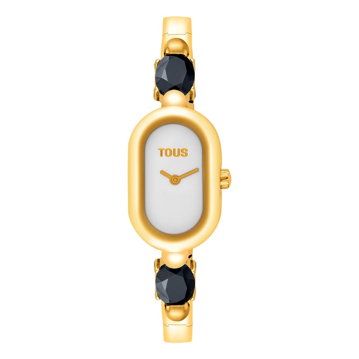 Tous - Reloj Analógico Con Brazalete De Acero Ipg Dorado Y Onix Tous Color - Único