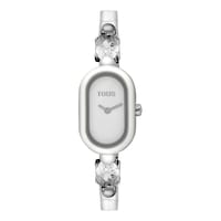 Analog Watch with steel bracelet and rock crystal TOUS Color