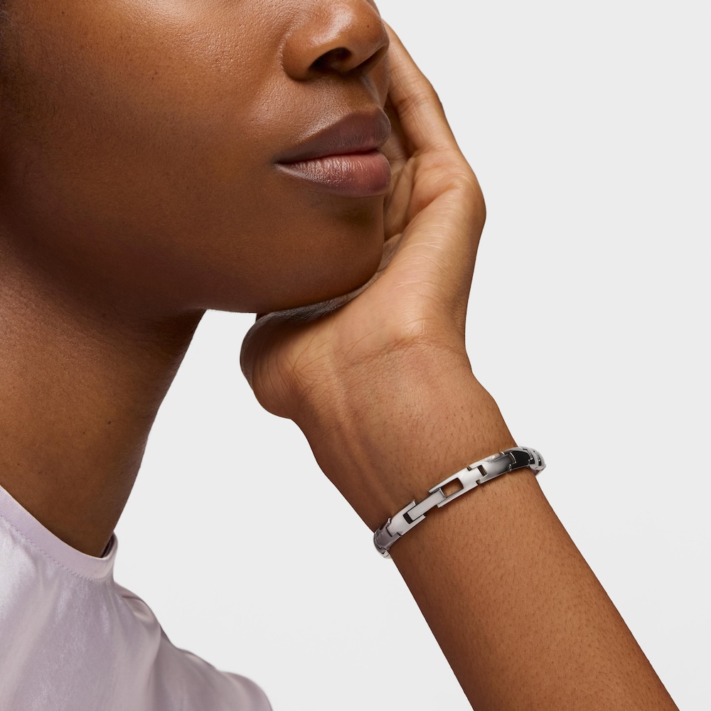 Zegarek analogowy ze stalową bransoletą i kryształem g&oacute;rskim TOUS Color