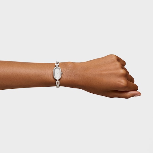 Analog Watch with steel bracelet and rock crystal TOUS Color