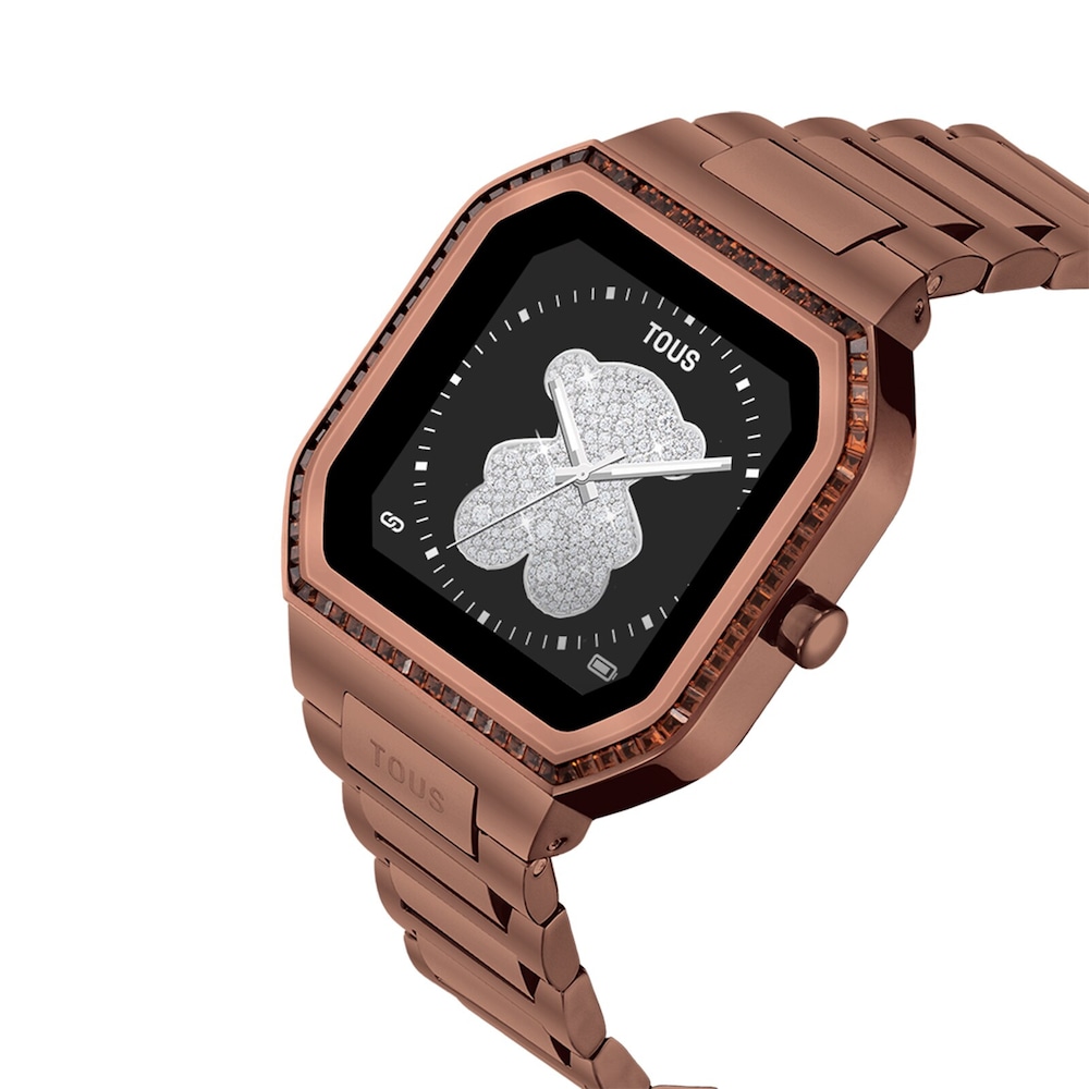 Smartwatch B-Connect &mu;&epsilon; &mu;&pi;&rho;&alpha;&sigma;&epsilon;&lambda;έ &alpha;&pi;ό &alpha;&tau;&sigma;ά&lambda;&iota; &sigma;&epsilon; &kappa;&alpha;&phi;έ &chi;&rho;ώ&mu;&alpha; &kappa;&alpha;&iota; &zeta;&iota;&rho;&gamma;&kappa;ό&nu;