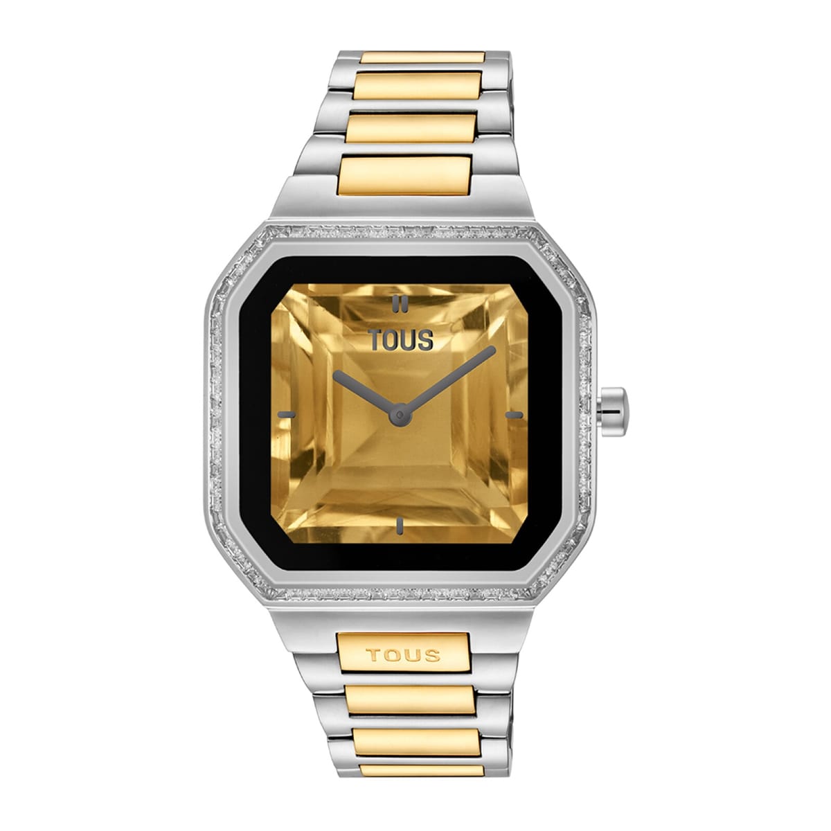 Tous - Reloj Smartwatch Con Brazalete De Acero, Acero Dorado Y Zirconitas B-Connect - Único