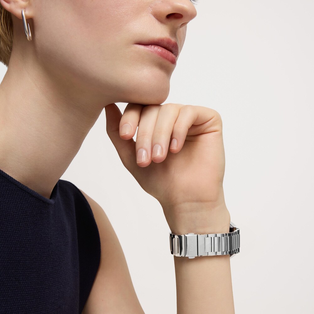 Reloj smartwatch con brazalete de acero B-Connect image number 5