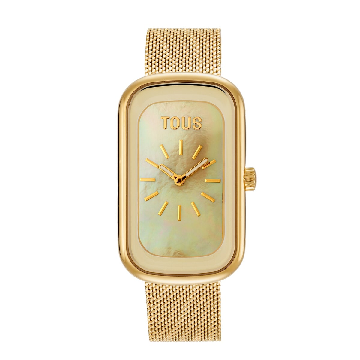 Tous - Reloj Analógico Con Esfera De Nácar Y Brazalete Dorado T-Band Club - Único
