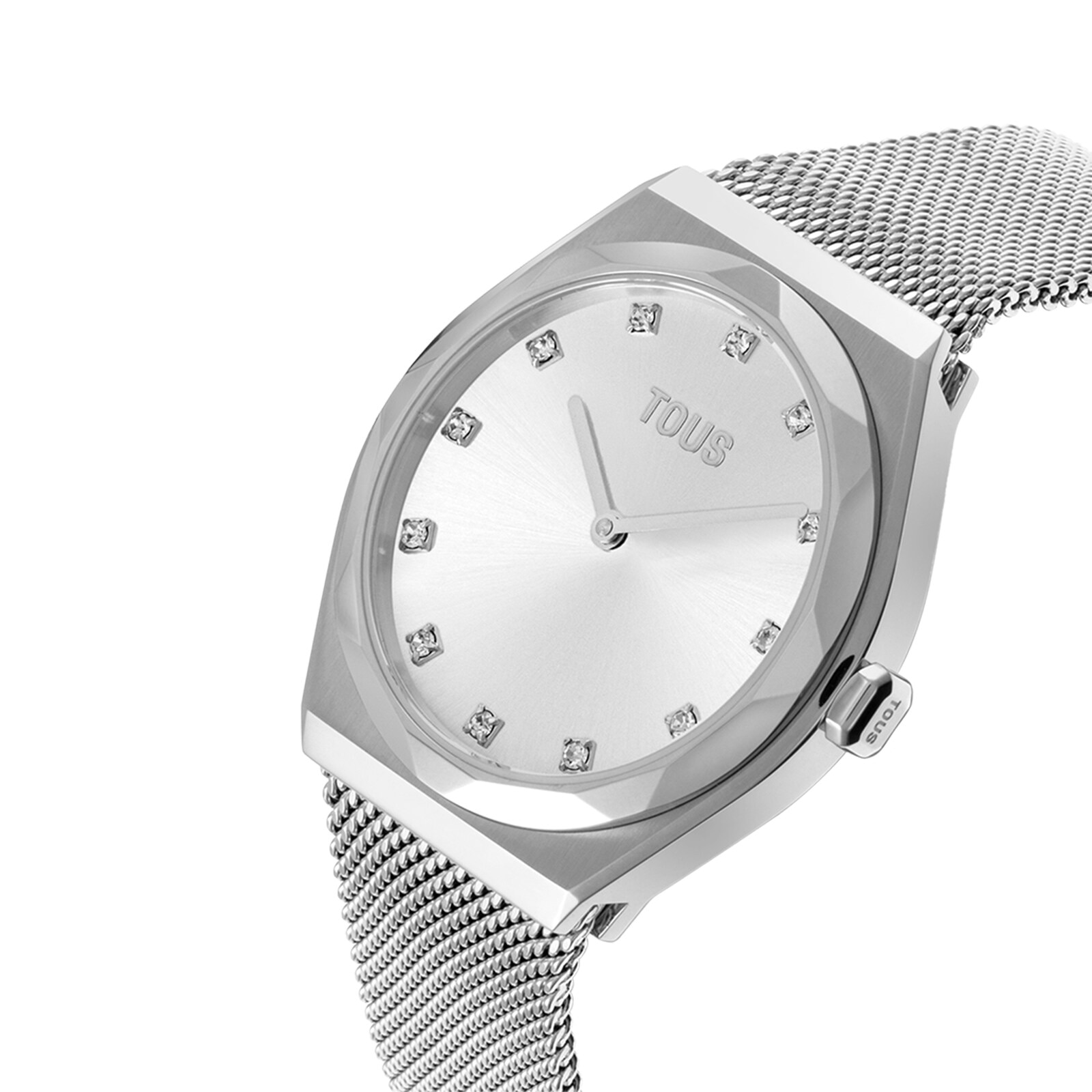 Analog Watch with steel bracelet Karat Round Mesh