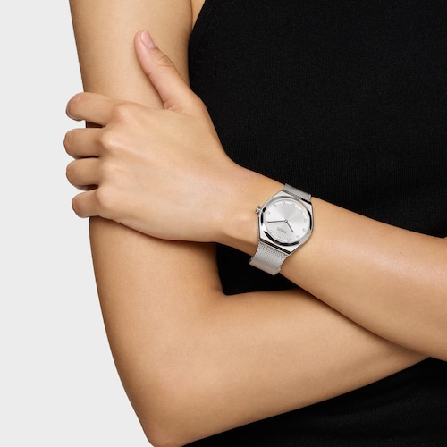 Analog Watch with steel bracelet Karat Round Mesh