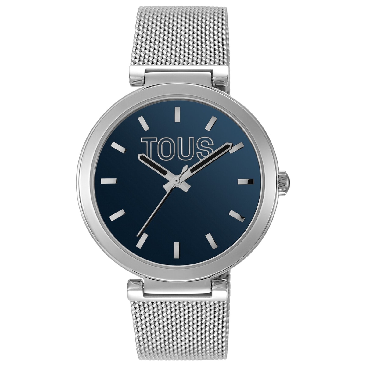 Tous - Reloj Analógico Con Esfera Azul Y Brazalete De Acero S-Mesh Mirror - Único