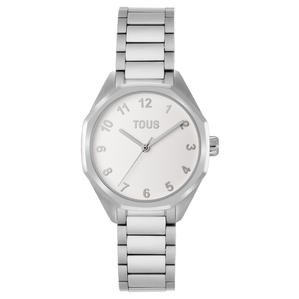 Analog Watch with steel link bracelet TOUS Now KDT