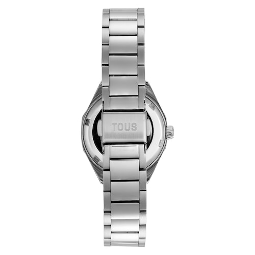 Reloj analógico con brazalete de eslabones de acero TOUS Now KDT