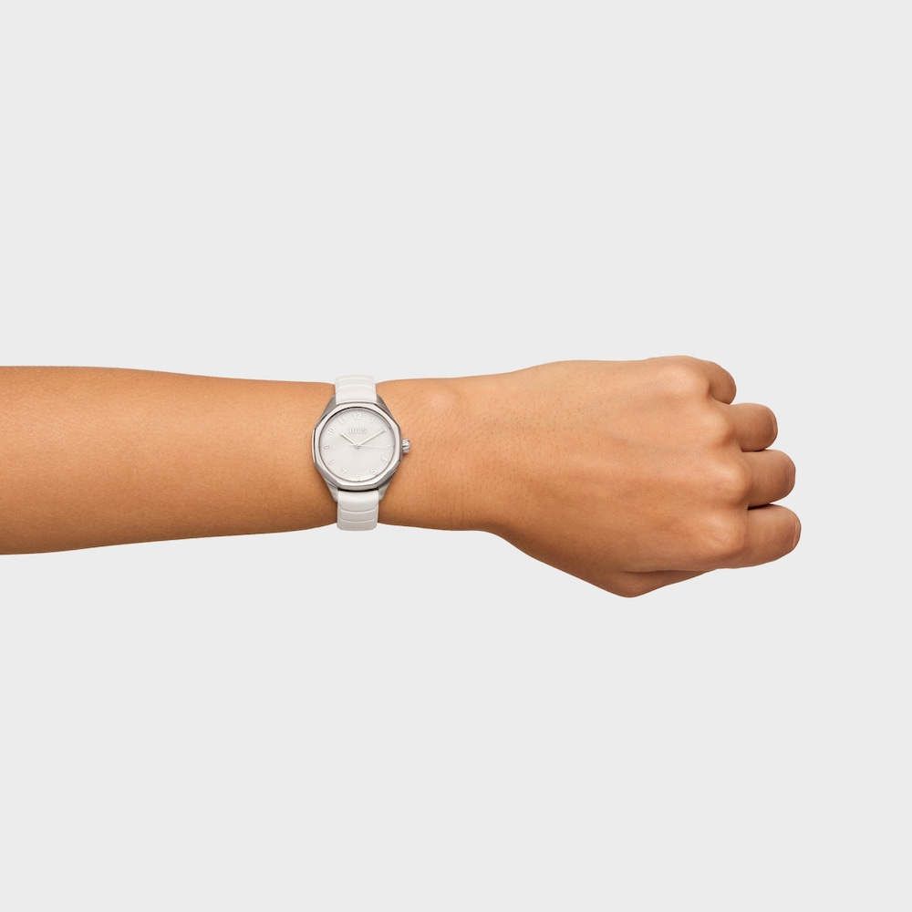 Analog Watch with rubber strap TOUS Now KDT