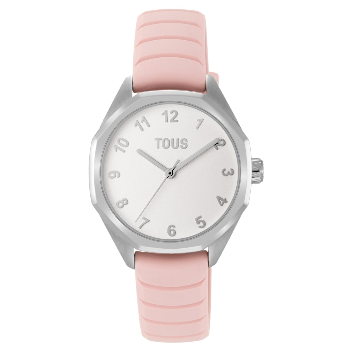 Tous - Reloj Analógico Con Correa De Caucho En Color Rosa Tous Now Kdt - Único