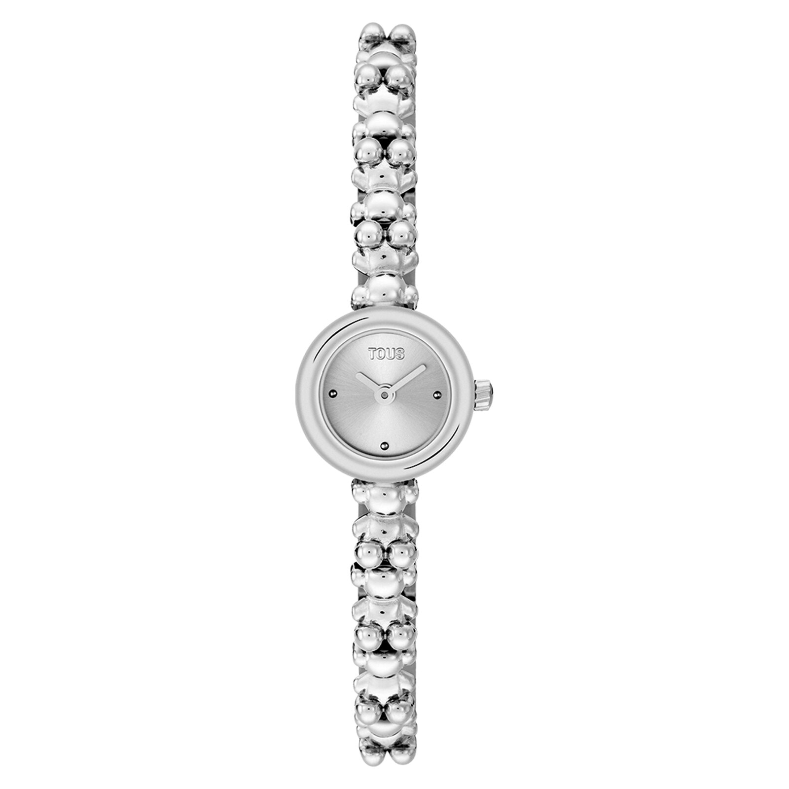 Analog watch with steel bracelet Bold Bear Round