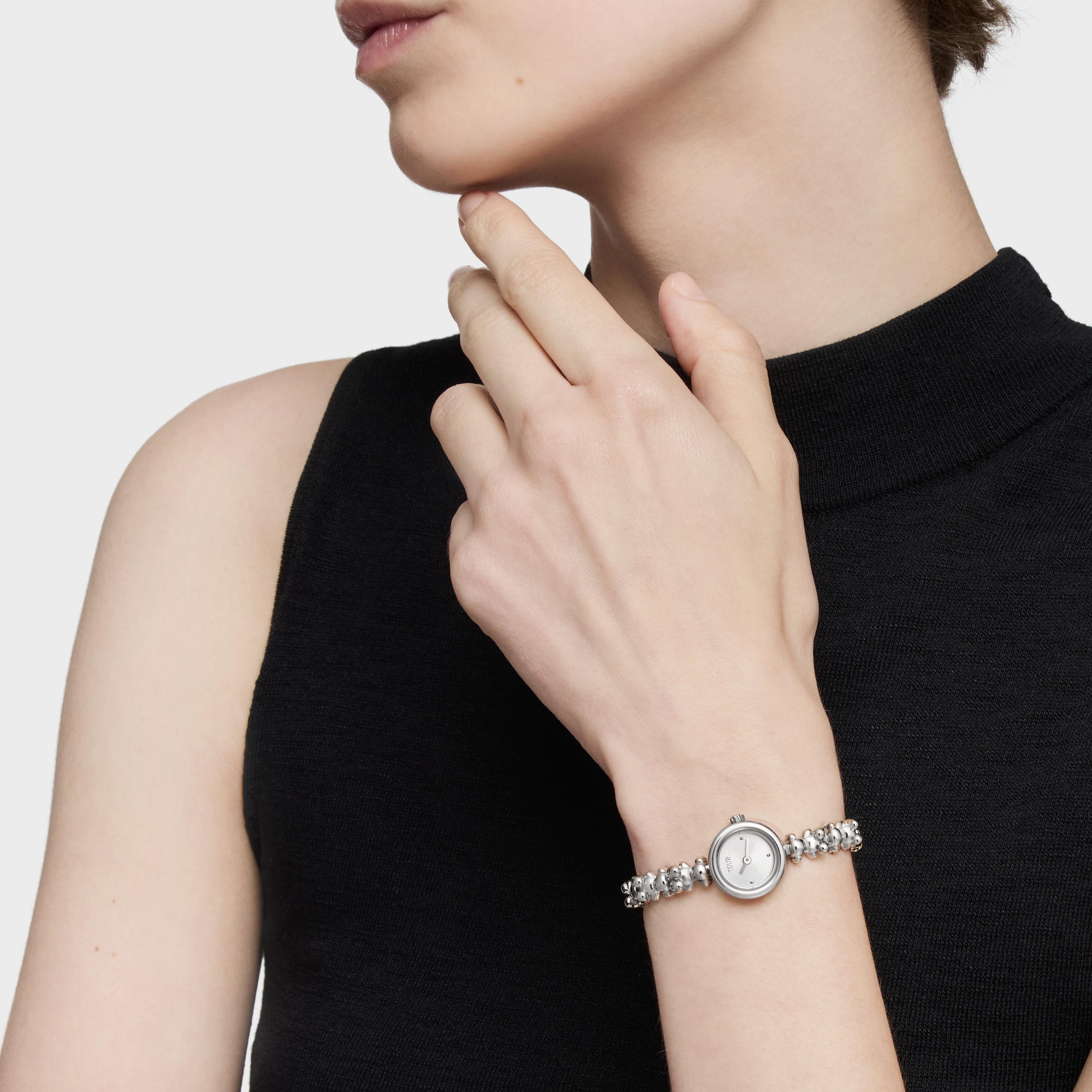 Analog watch with steel bracelet Bold Bear Round
