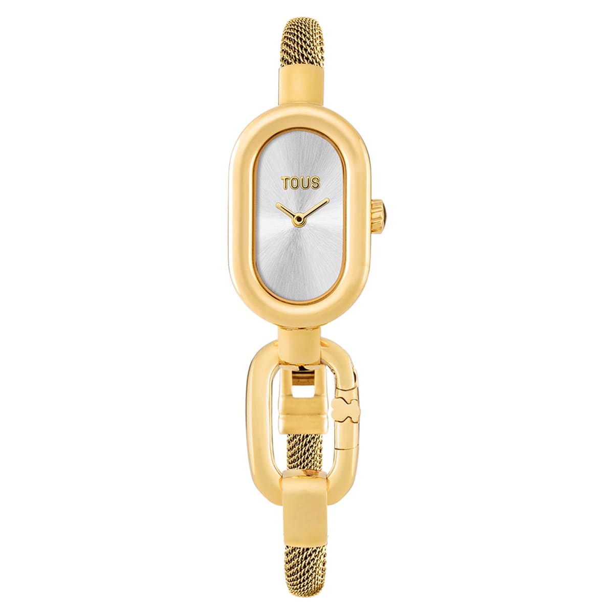 Tous - Reloj Analógico/Digital Con Brazalete De Acero Dorado Tous Hold Oval - U