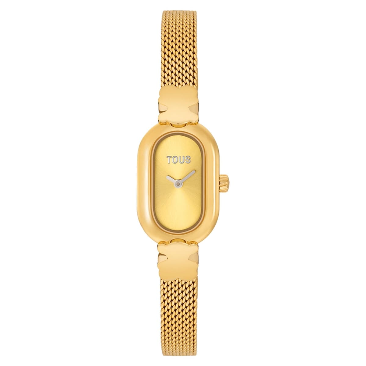 Tous - Reloj Analógico Joya Con Brazalete De Acero Dorado Oval Icon - Único