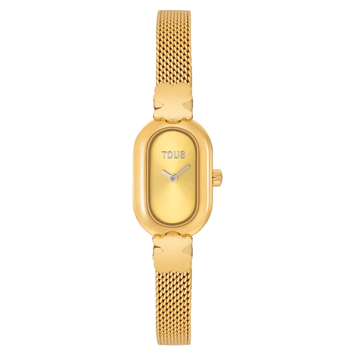 Tous - Reloj Analógico Joya Con Brazalete De Acero Dorado Oval Icon - U