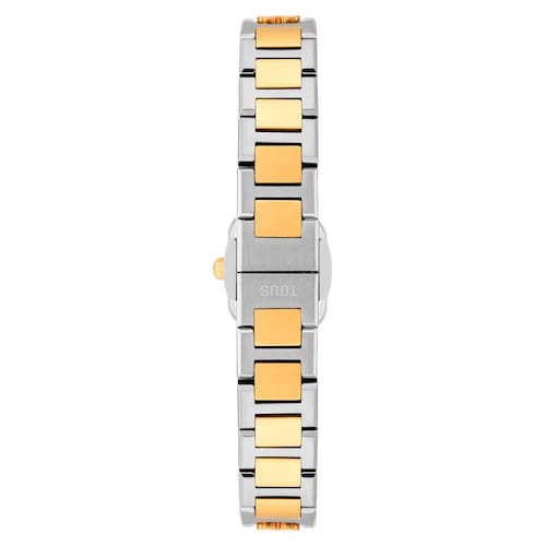 Reloj analógico con brazalete de acero y acero dorado Icon Time