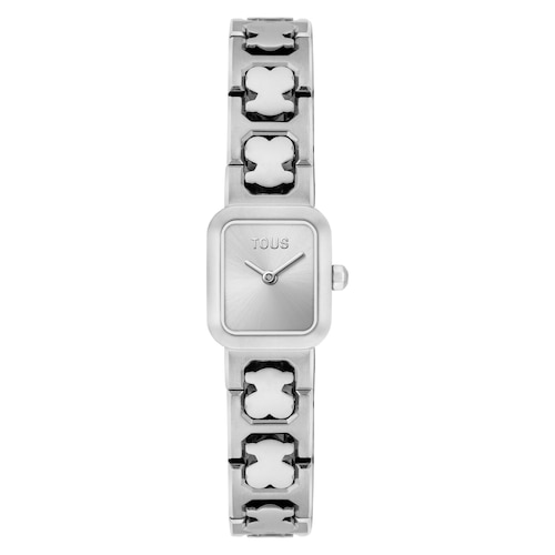 Analog watch with steel bracelet Icon Time