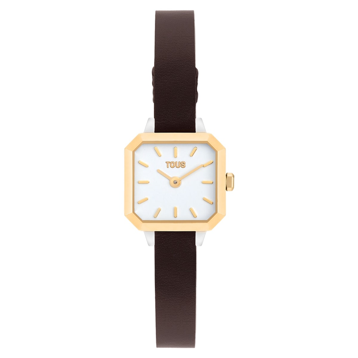 Tous - Reloj Con Movimiento Suizo Analógico De Acero, Oro 14 Kt Y Brazalete De Piel Les Classiques Mini - Único