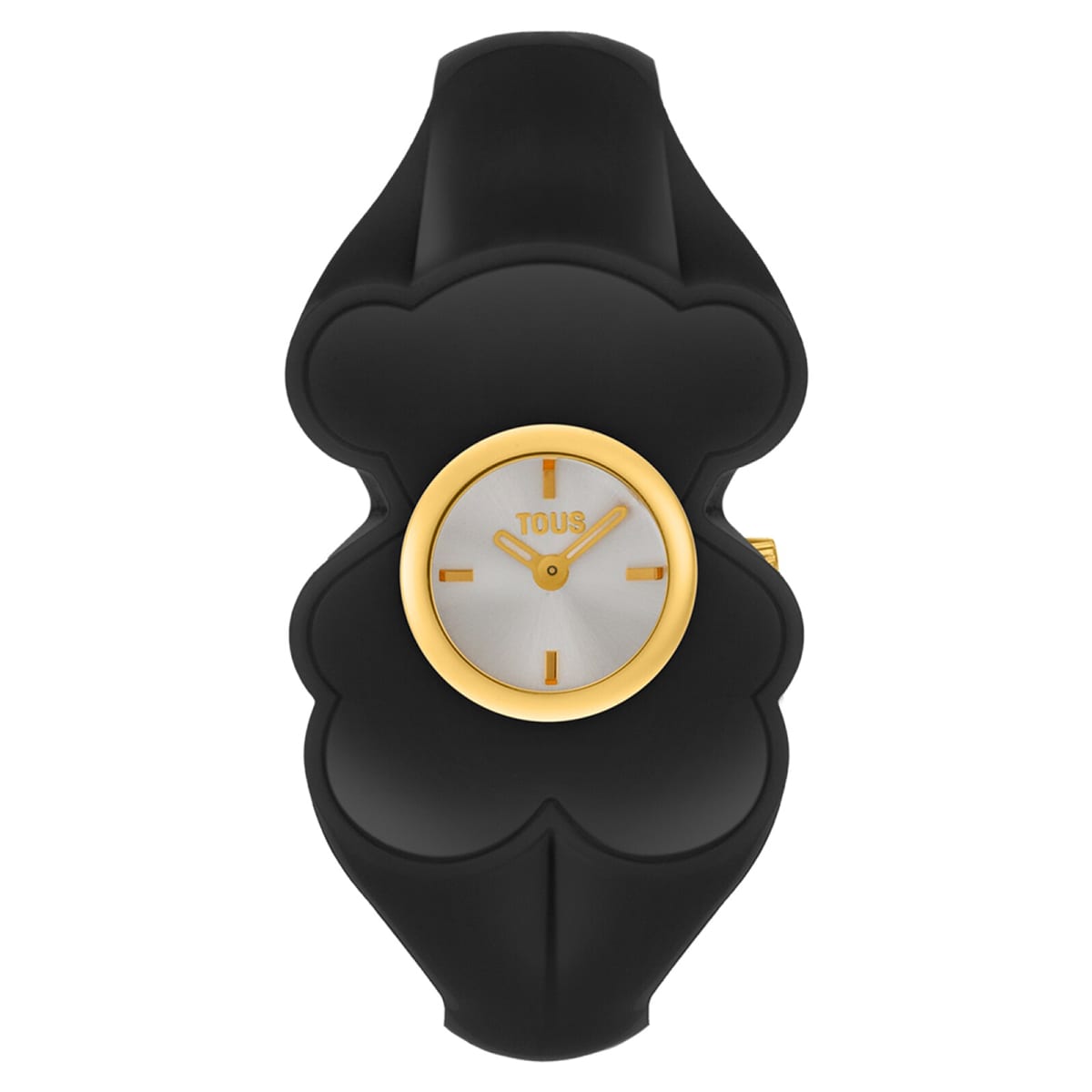 Tous - Reloj Analógico De Acero Dorado Y Policarbonato Marrón Ahumado T. M Bear Folks - Único