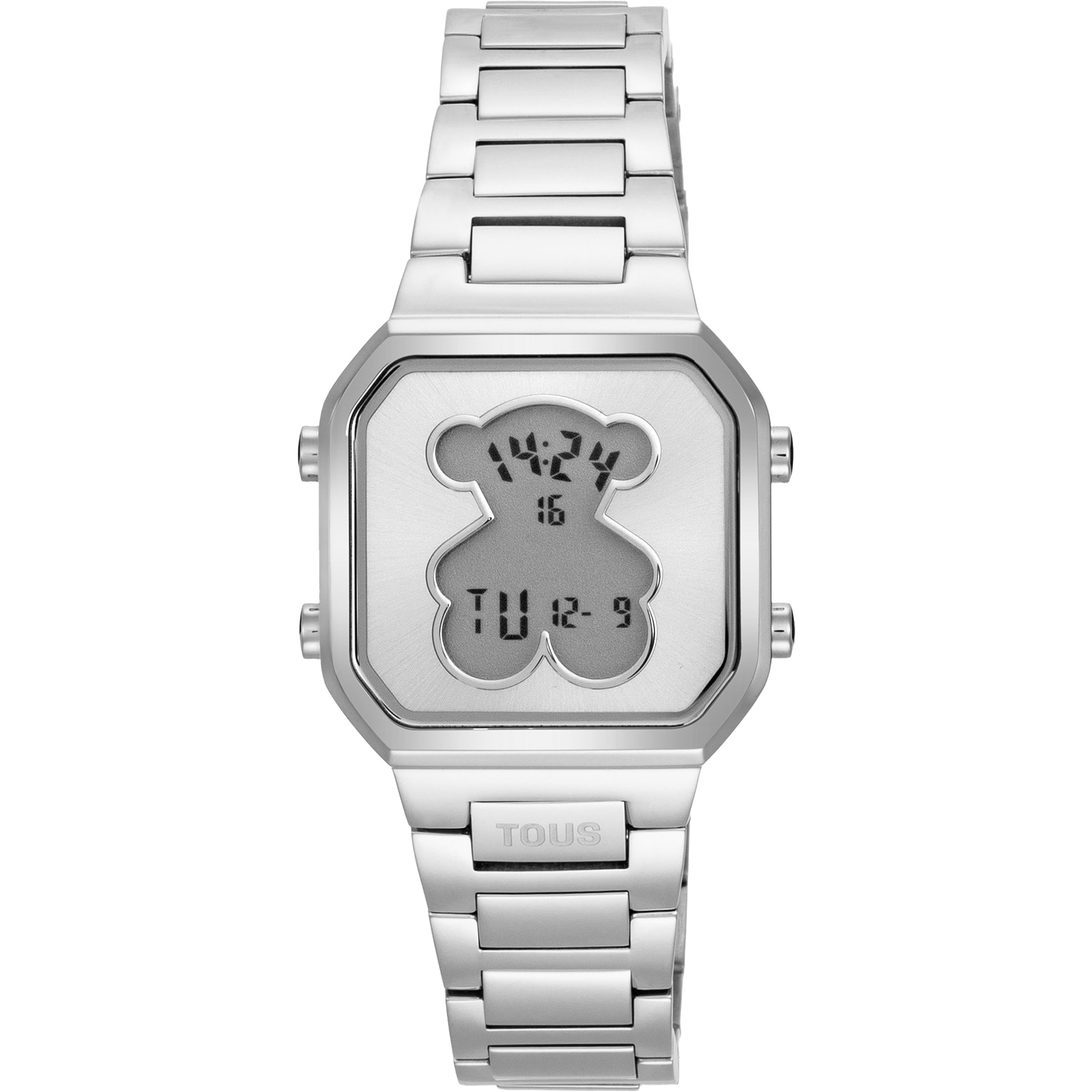 Digital Watch with stainless steel bracelet TOUS D-BEAR MINI