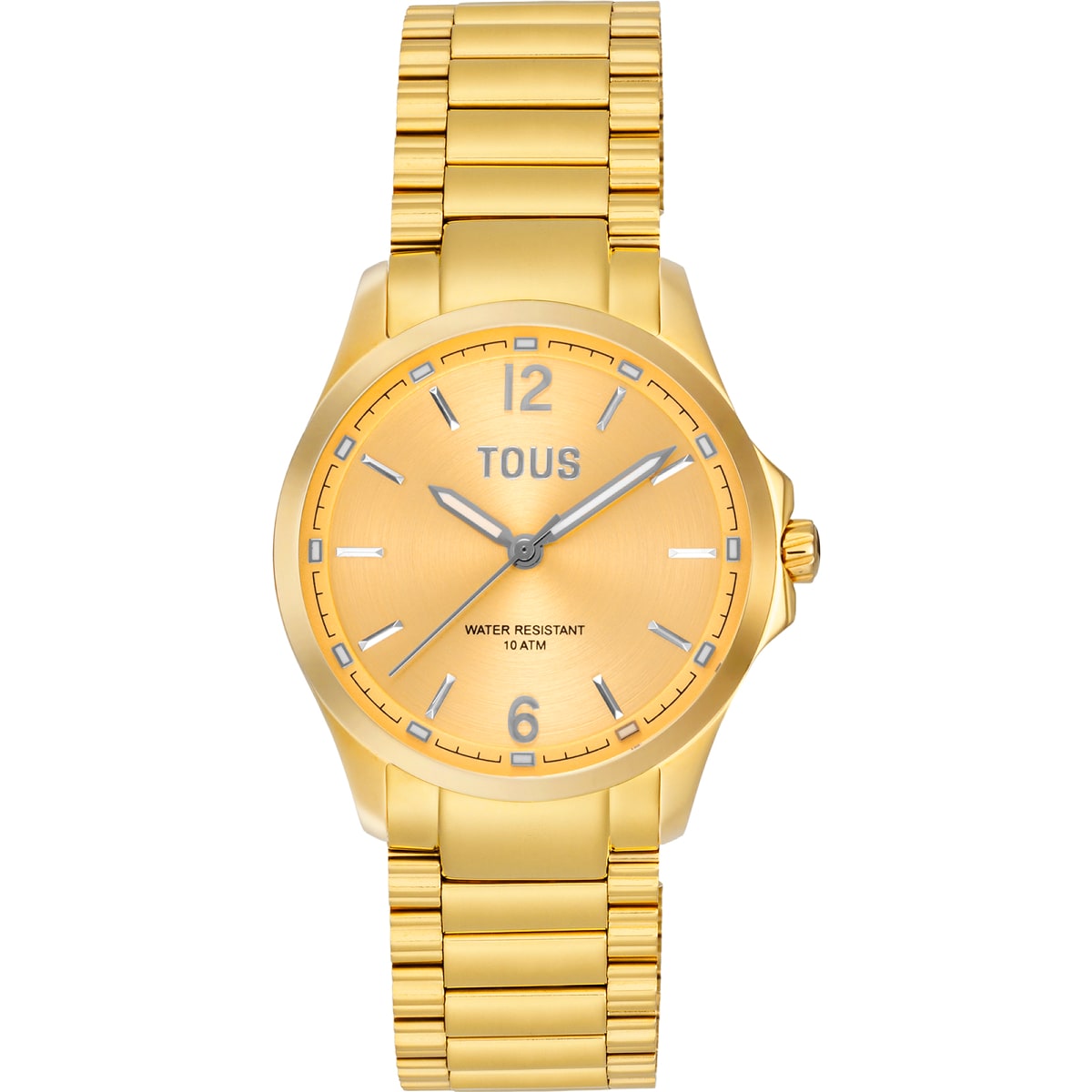 Tous - Reloj Analógico Con Brazalete De Acero Dorado Drive New - Único