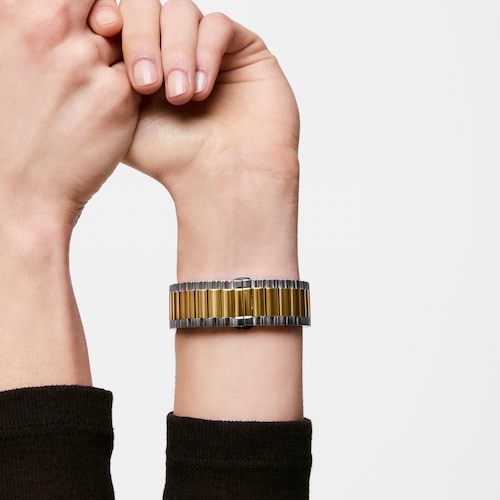 Analog Watch with steel and gold-colored steel bracelet TOUS DRIVE NEW