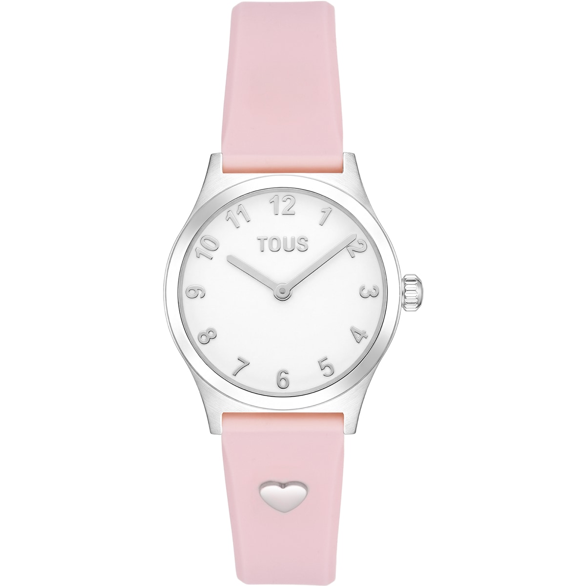 Tous - Reloj Analógico Con Correa Rosa Y Acero Epic Icon Kdt Charms - U