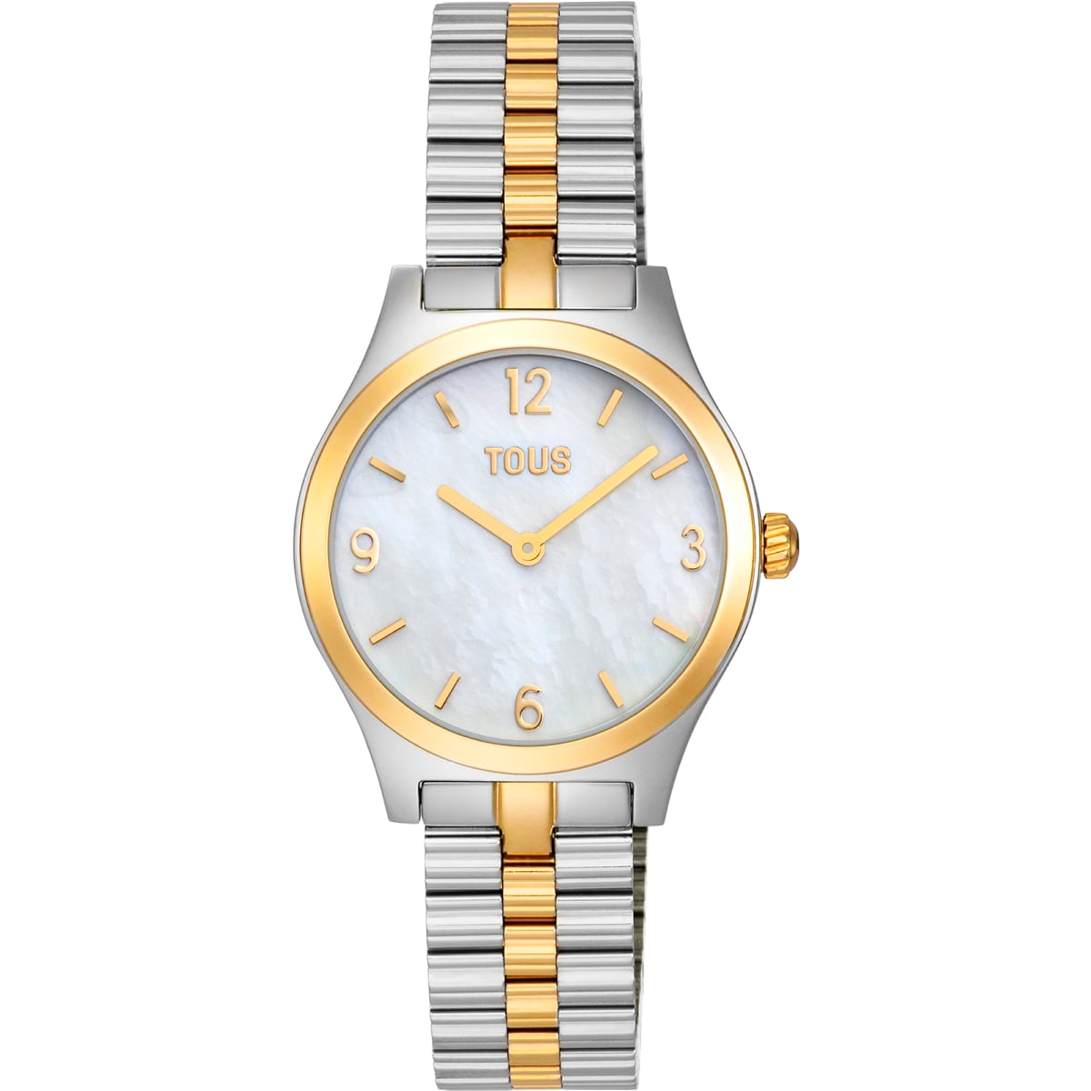 Tous - Reloj Analógico Con Brazalete De Acero, Acero Dorado Y Esfera De Nácar Epic Icon - Único