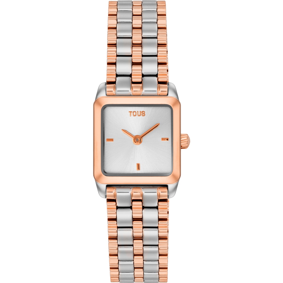 Tous - Reloj Analógico Con Brazalete De Acero Y Acero Rosado Tous 1950 - U