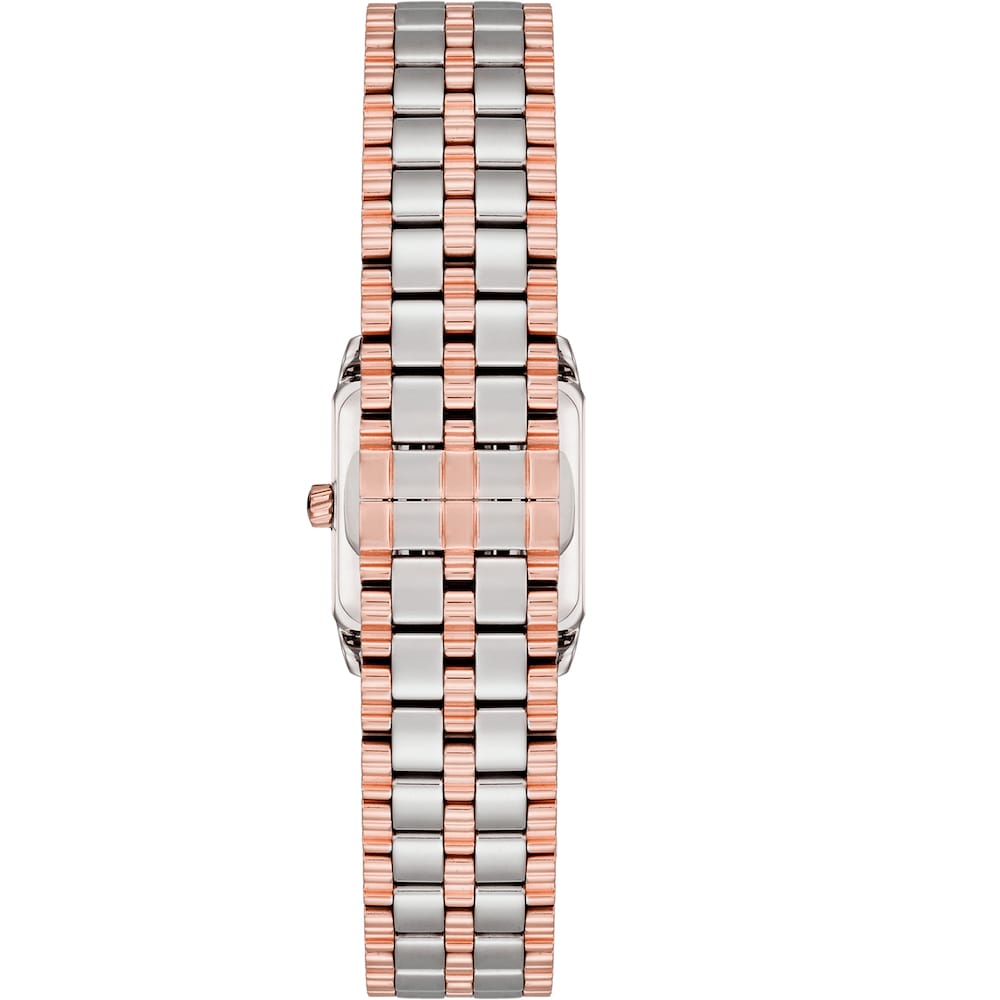 Wyposażony w bransoletę ze stali z elementami z r&oacute;żowej stali Zegarek analogowy TOUS 1950