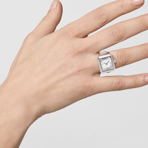 Bague/Montre analogique en acier TOUS KARAT 