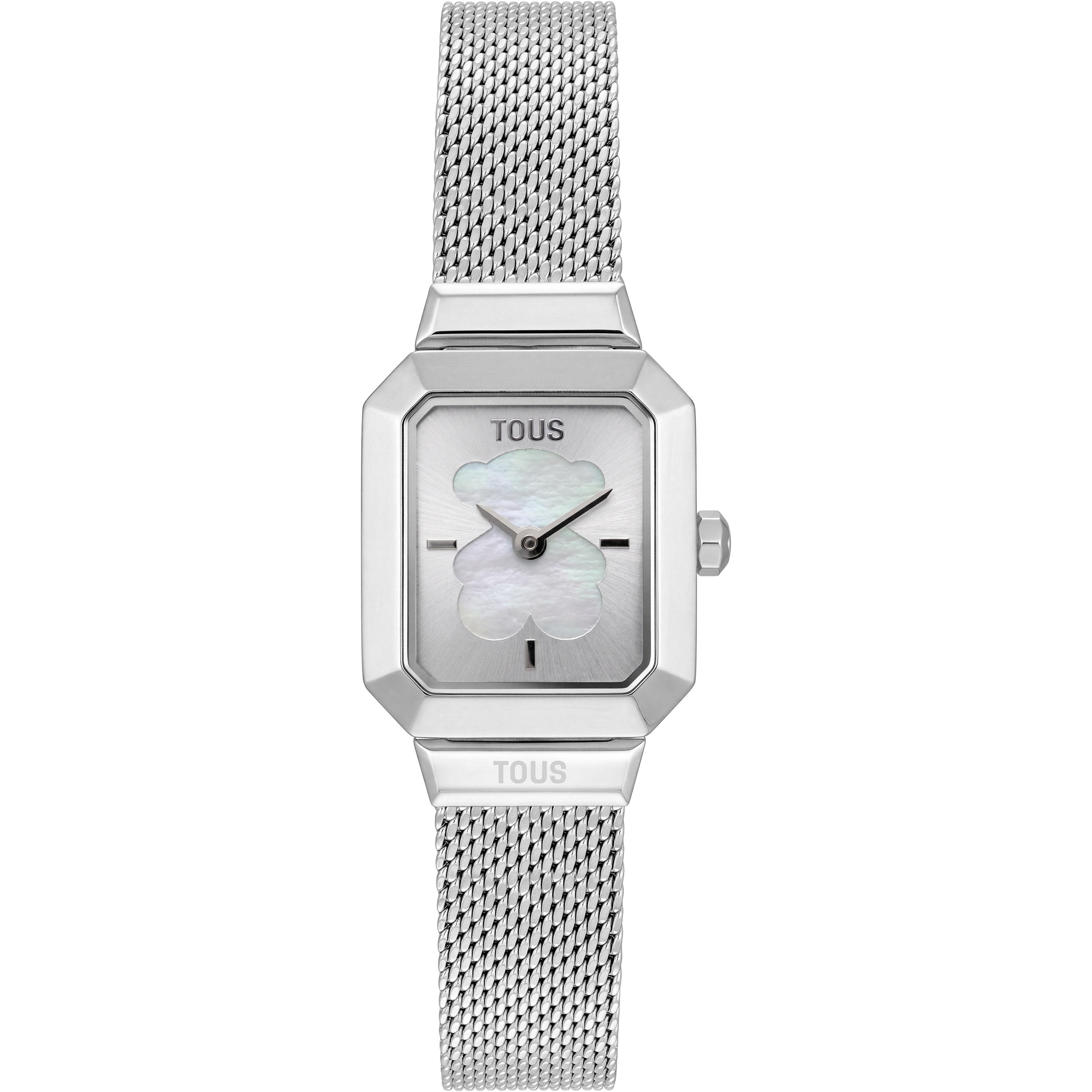 Analog watch with steel and mother-of-pearl TOUS Karat Reveal