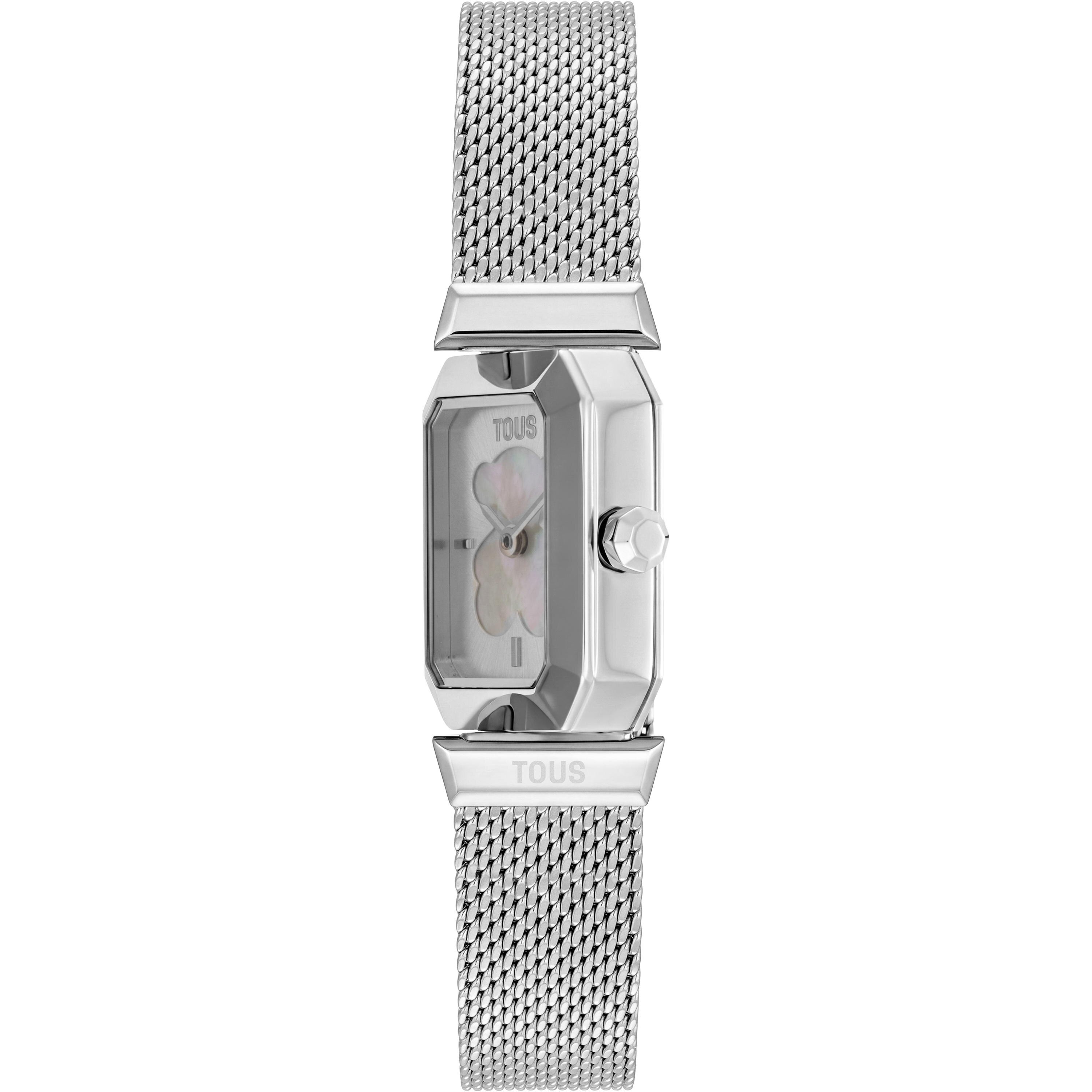 Analog watch with steel and mother-of-pearl TOUS Karat Reveal
