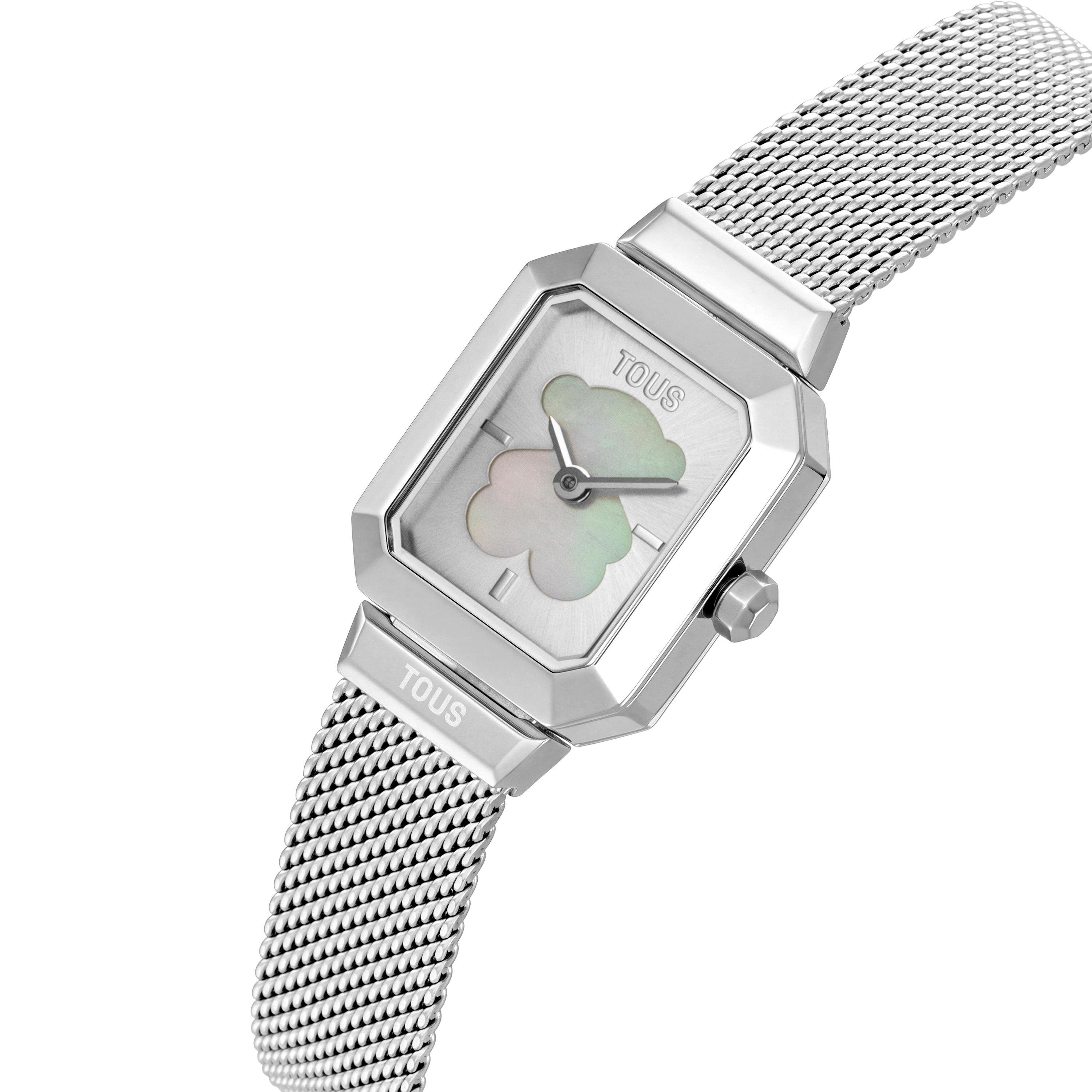 Analog watch with steel and mother-of-pearl TOUS Karat Reveal