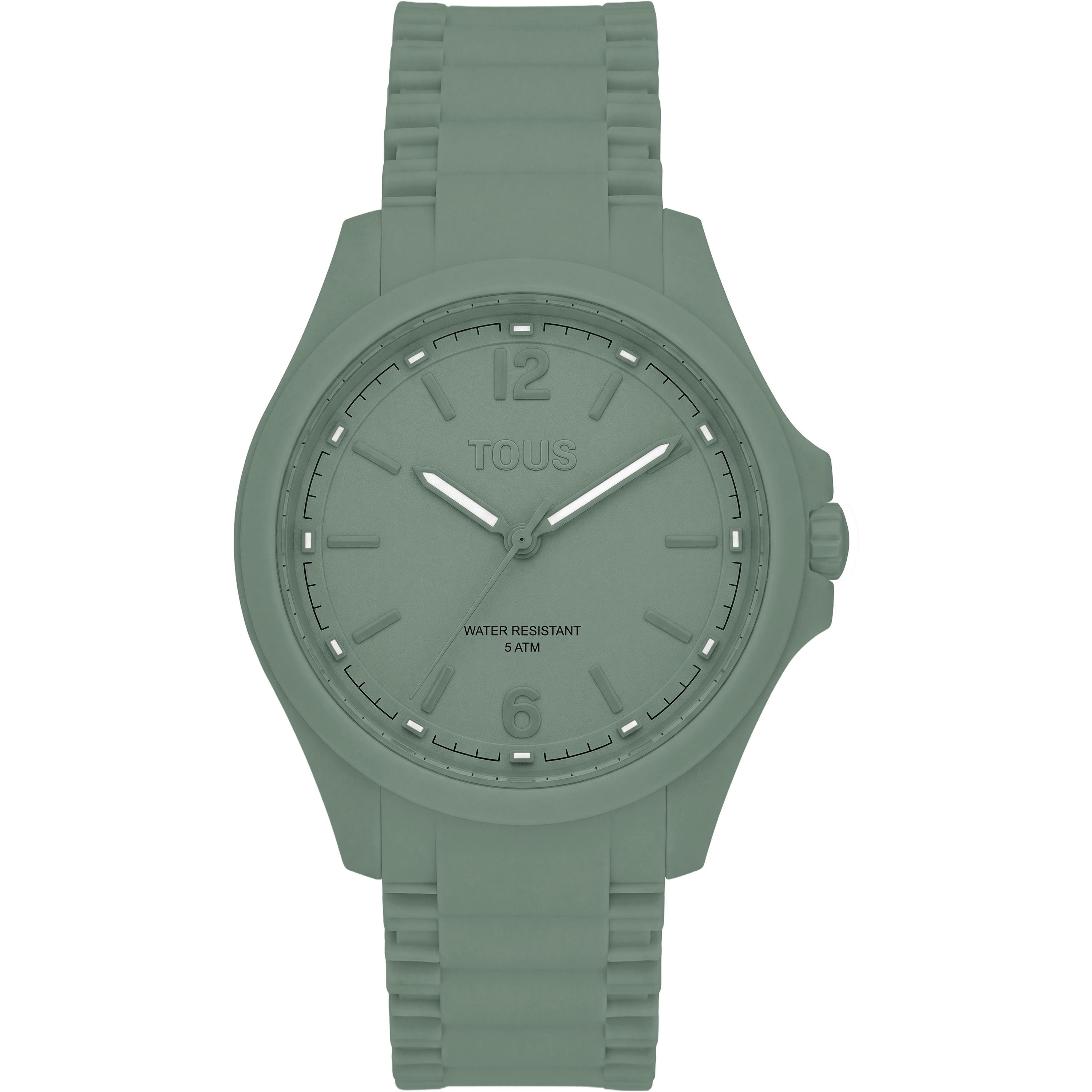 Analog watch and silicone strap TOUS Drive