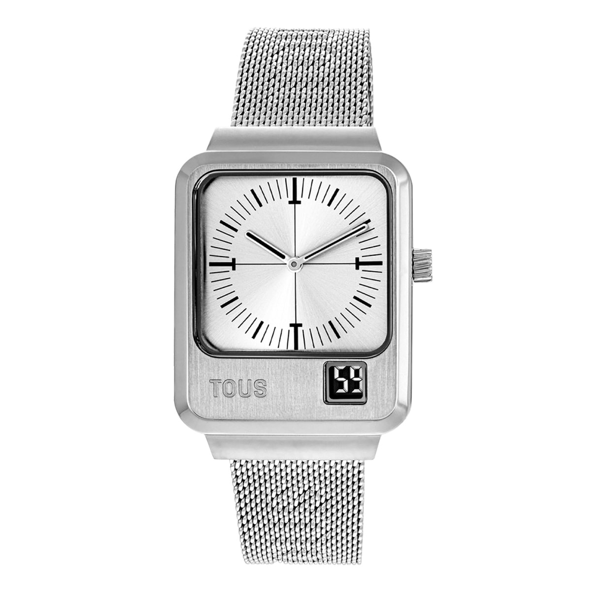 Tous - Reloj Analógico Y Digital Con Brazalete De Acero Ip Azul Mars - U