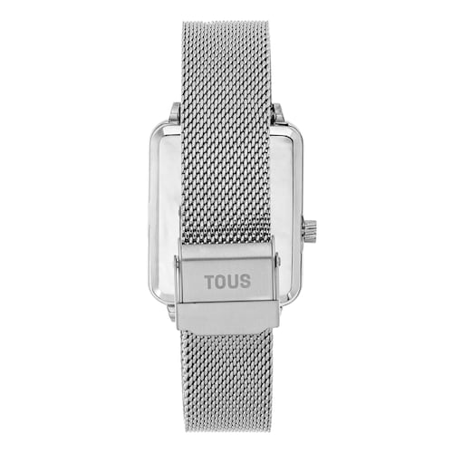 Reloj analógico y digital con brazalete de acero MARS