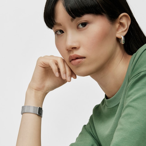 Reloj analógico y digital con brazalete de acero MARS