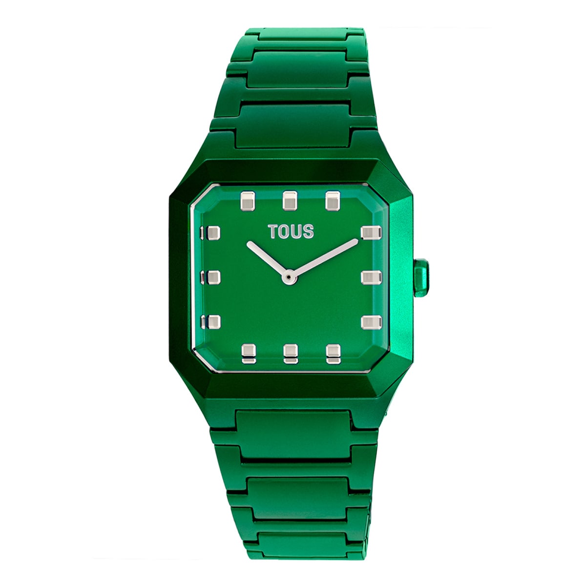 Tous - Reloj Analógico Con Brazalete De Aluminio Verde Karat Squared - U