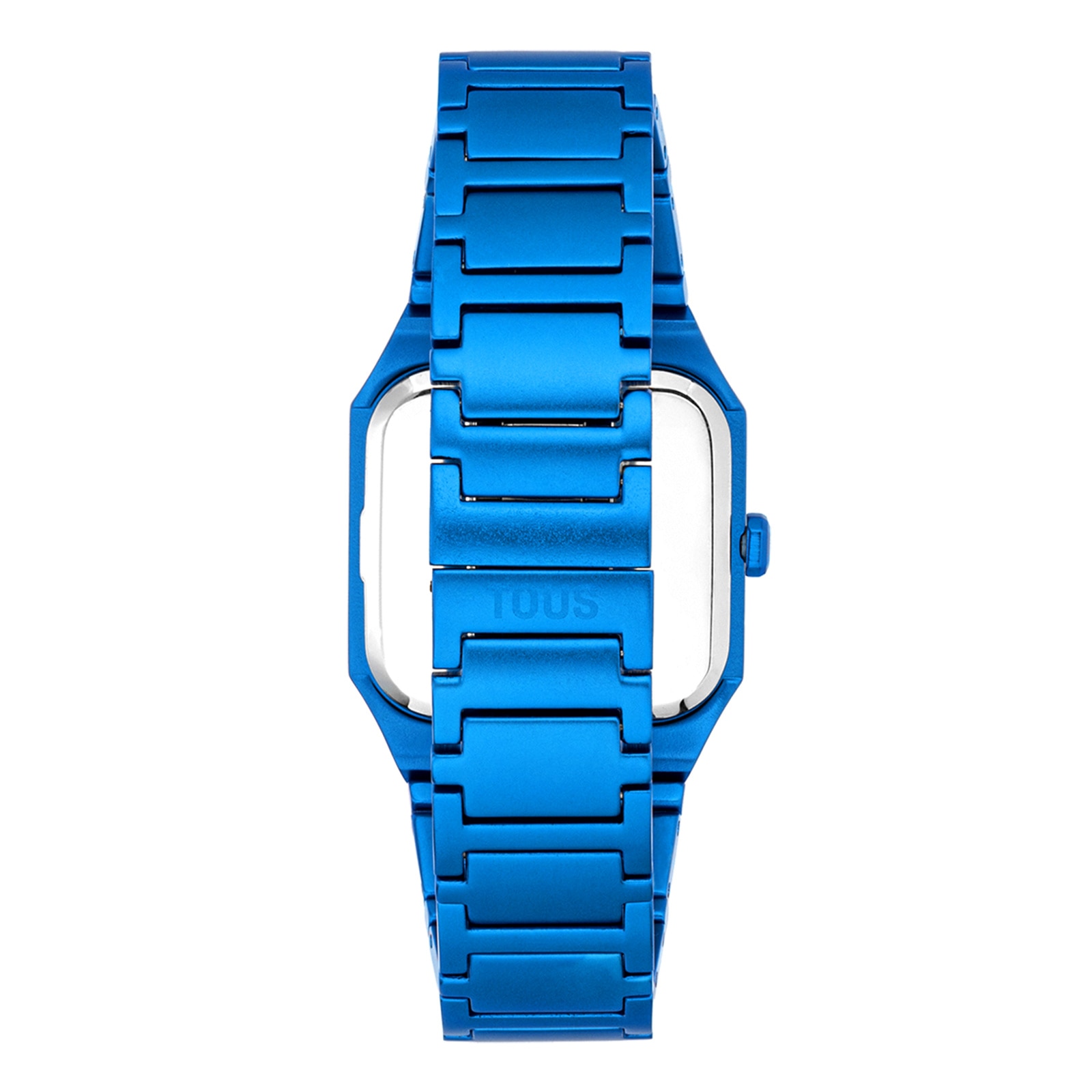 Karat Squared Analogue watch with blue aluminum strap