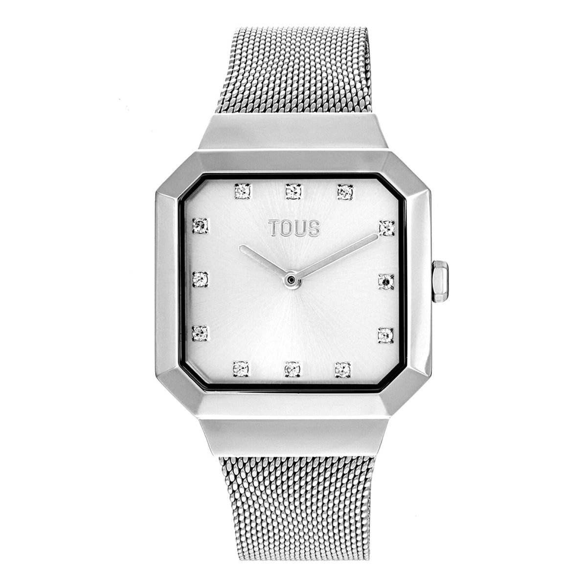 Tous - Analogové Hodinky Karat Squared S Ocelovým Řemínkem -
