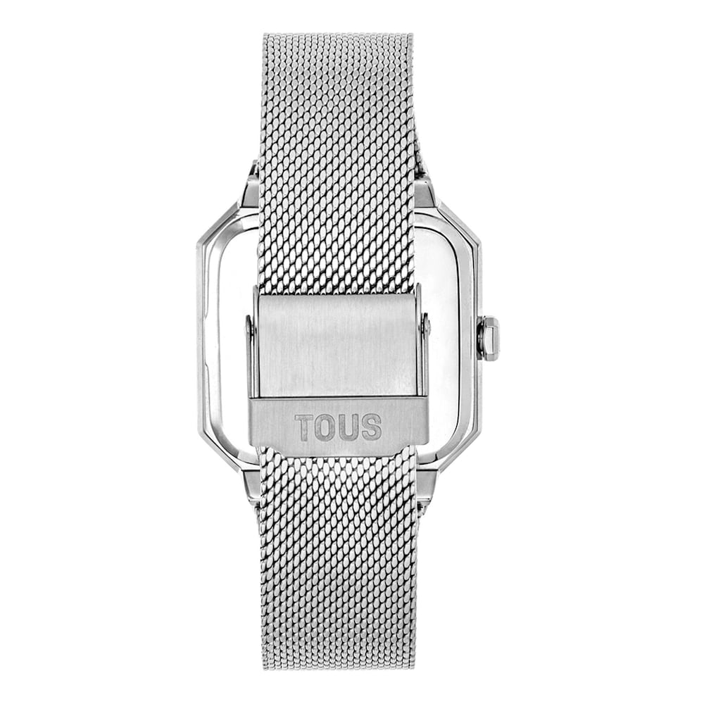 Reloj anal&oacute;gico con brazalete de acero Karat Squared